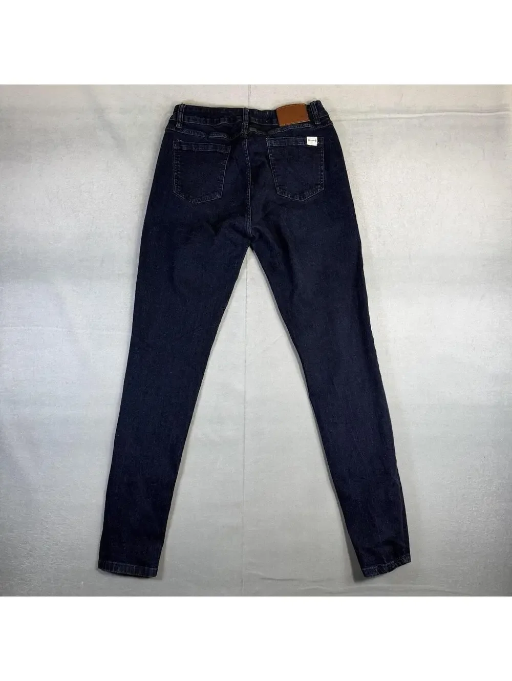 Barbell Apparel Jeans Mens 28 Blue Dark Wash Skinny Fit Casual Stretch Denim
